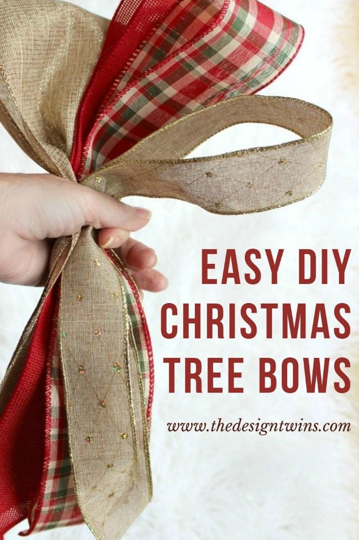 Easy Christmas Tree Decorating Tips The Design Twins