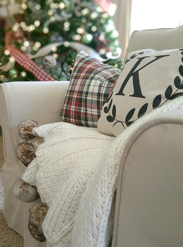 twinkly lights are magical cozy knits and plaid details