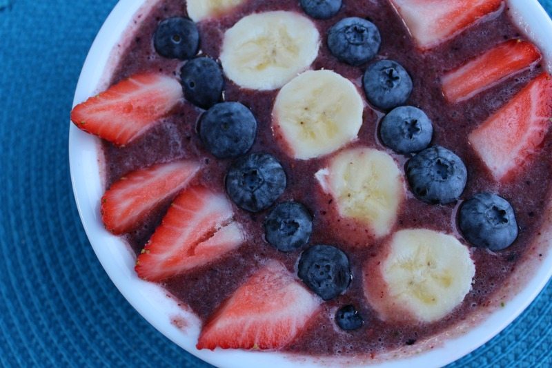 fresh fruit strawberry puree is a yummy healthy snack