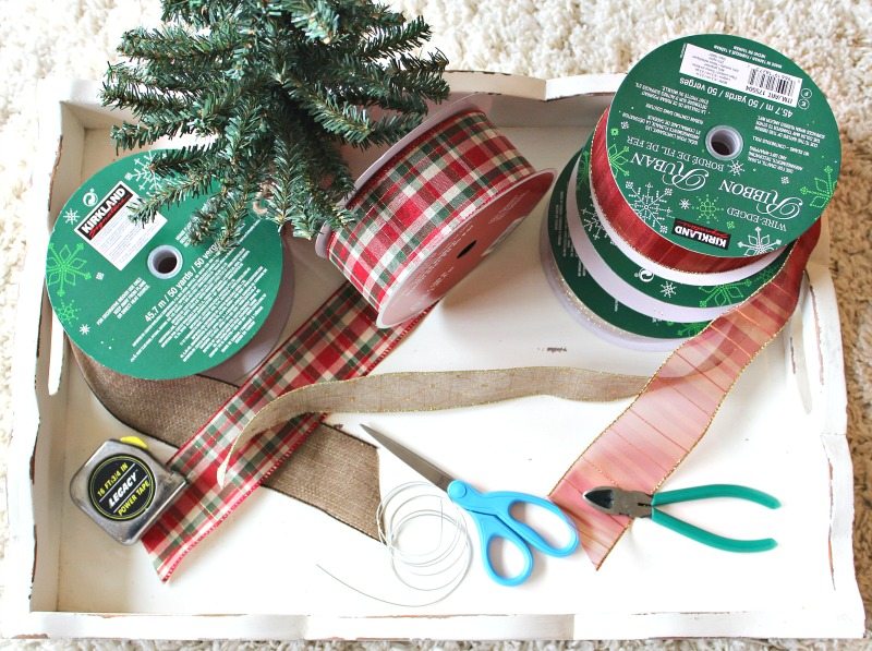 Ribbon Bows are an inexpensive and easy idea to turn your Christmas tree into a masterpiece
