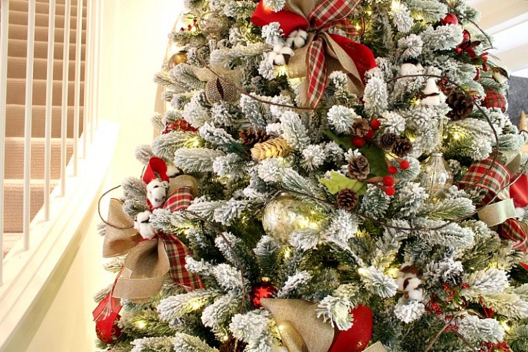 Easy Christmas Tree Decorating Tips The Design Twins