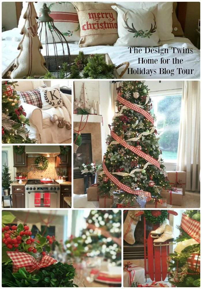 The Design Twins Home for the Holidays Blog Tour pin