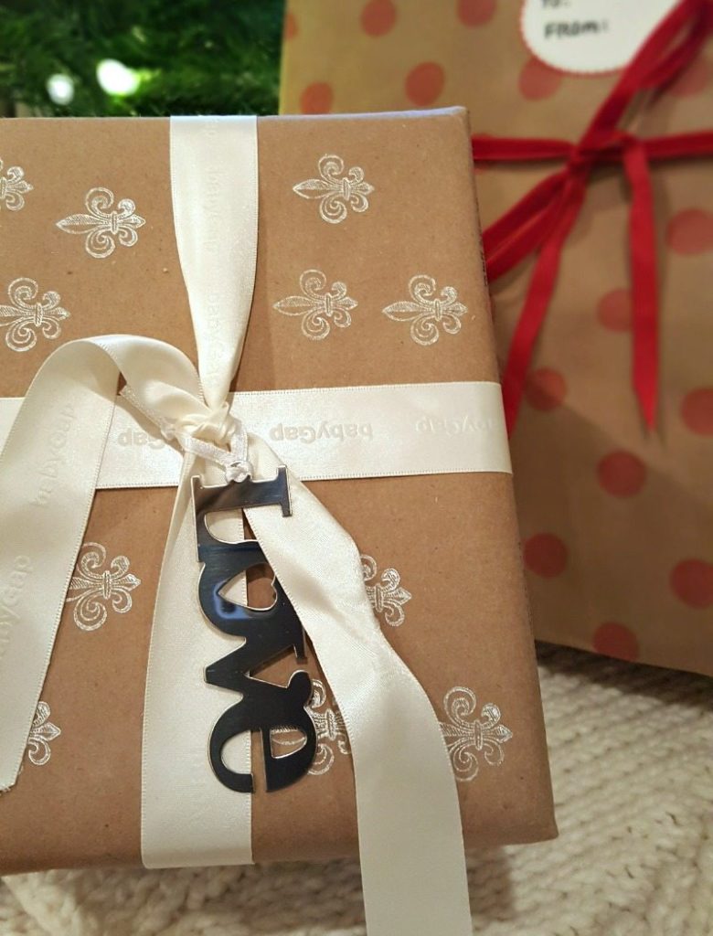 tags and stamps for DIY gift wrapping