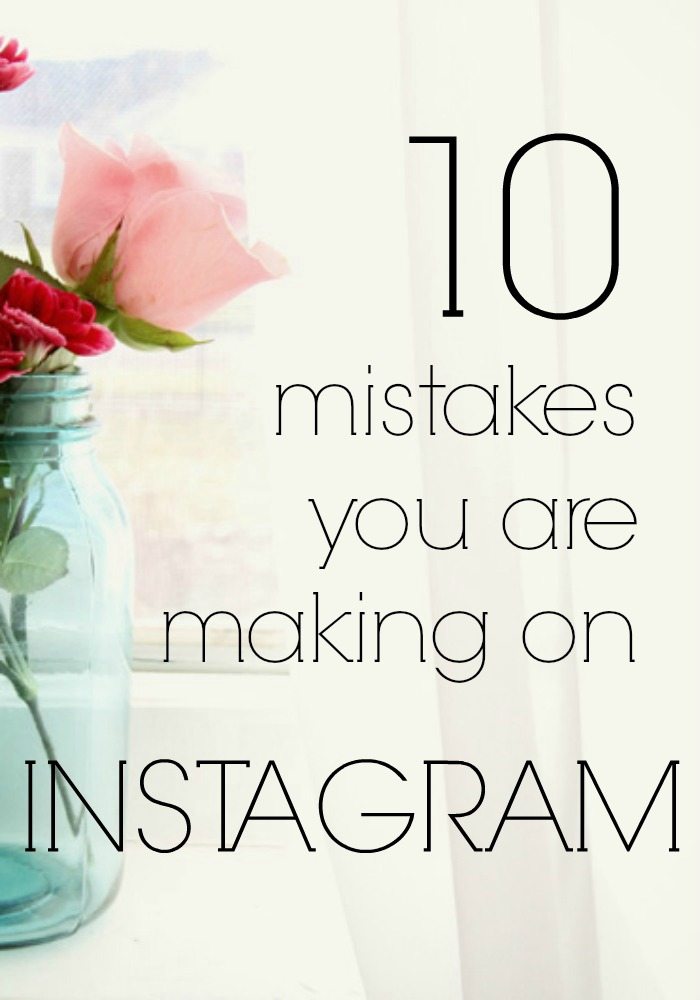 10 mistakes you are making on Instagram pin