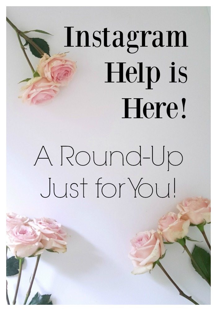 Instagram Help is Here! A Round-Up Just for You! pin