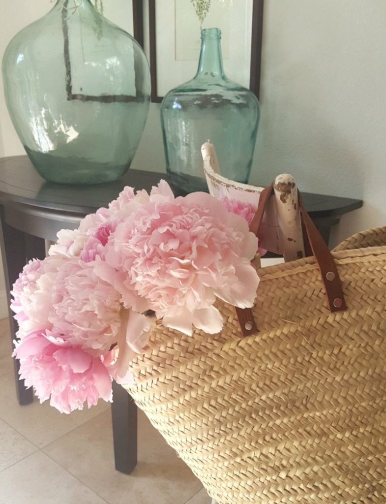 French Market Baskets add perfect accent