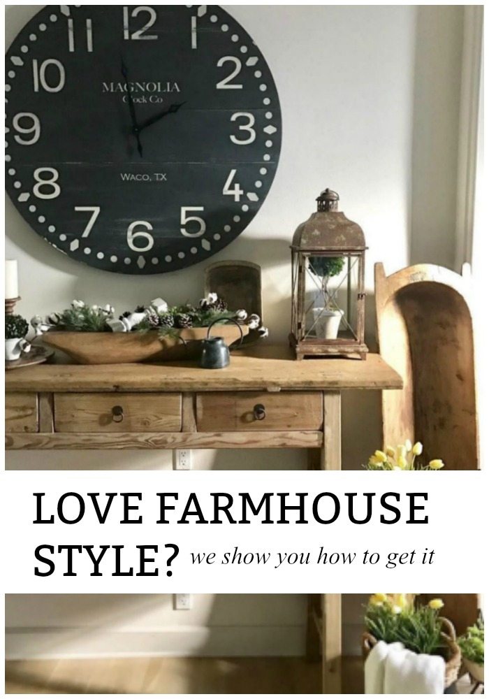 Farmhouse antiques and vintage charm