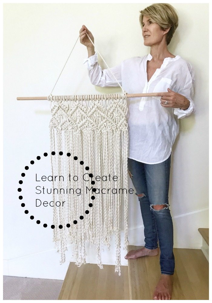 Learn how to make this beautiful wall hanging