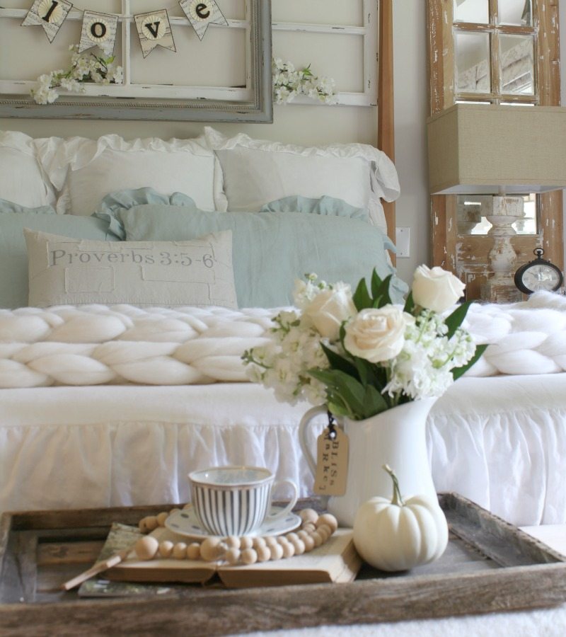 floral inspiration for bedroom design