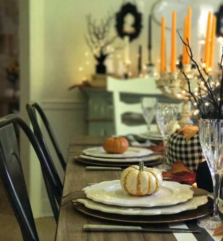 How to Create a Magical Halloween Tablescape - The Design Twins