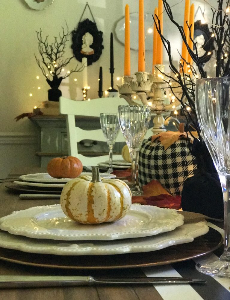 How to Create a Magical Halloween Tablescape - The Design Twins