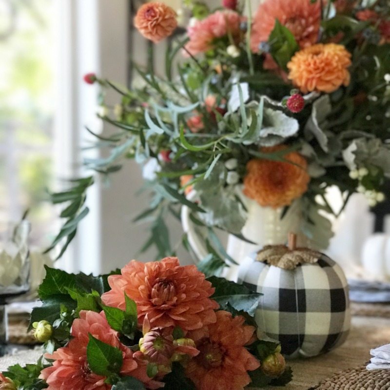 floral table centerpiece