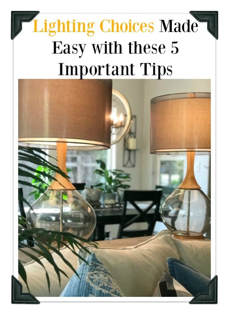 Lighting decor tips