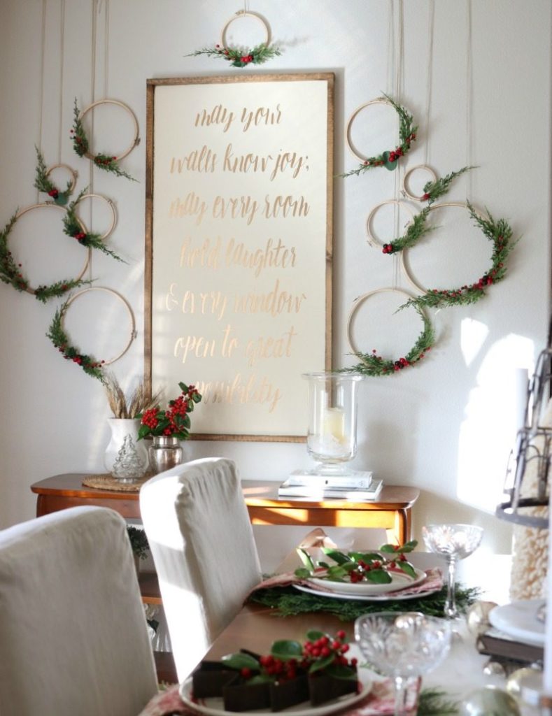 Design your perfect christmas dining room