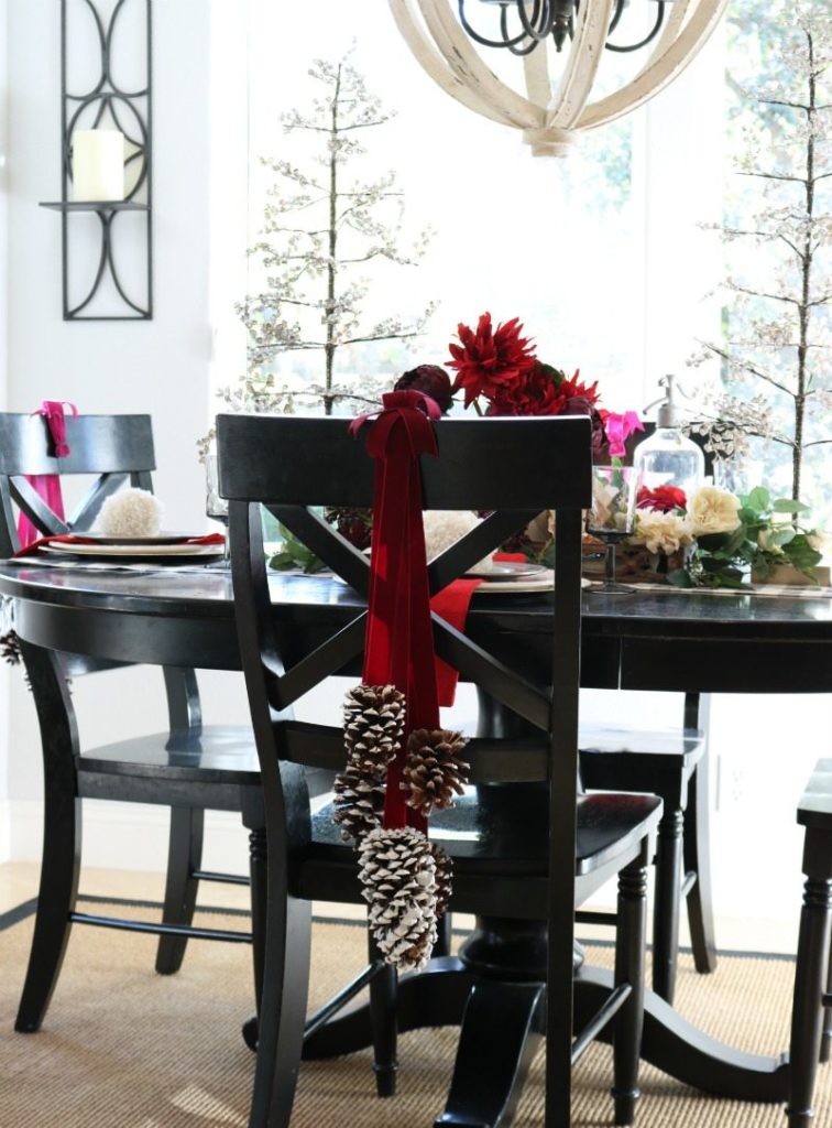 Inexpensive Chair Decorations for Christmas