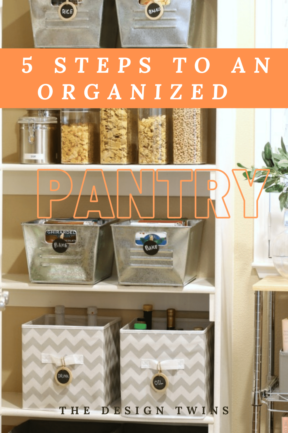 How to Create an Organized Pantry in 5 Simple Steps