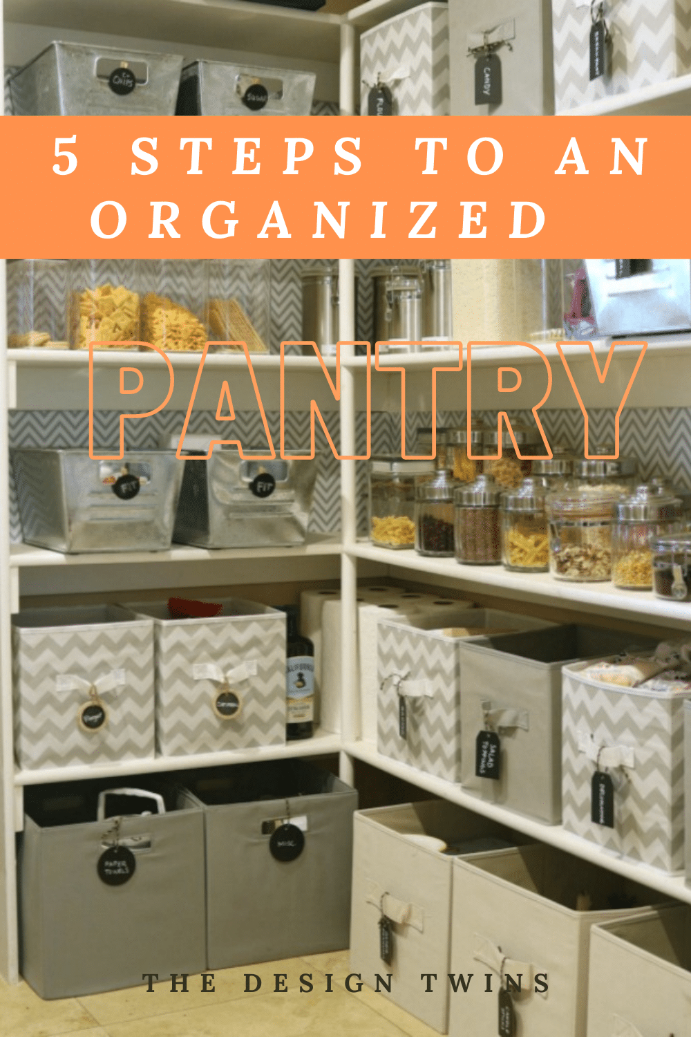 How to Create an Organized Pantry in 5 Simple Steps