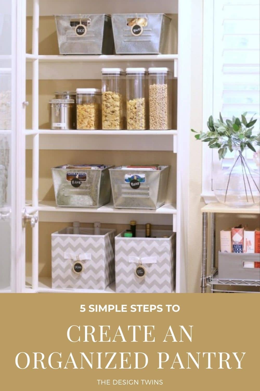 How to Create an Organized Pantry in 5 Simple Steps