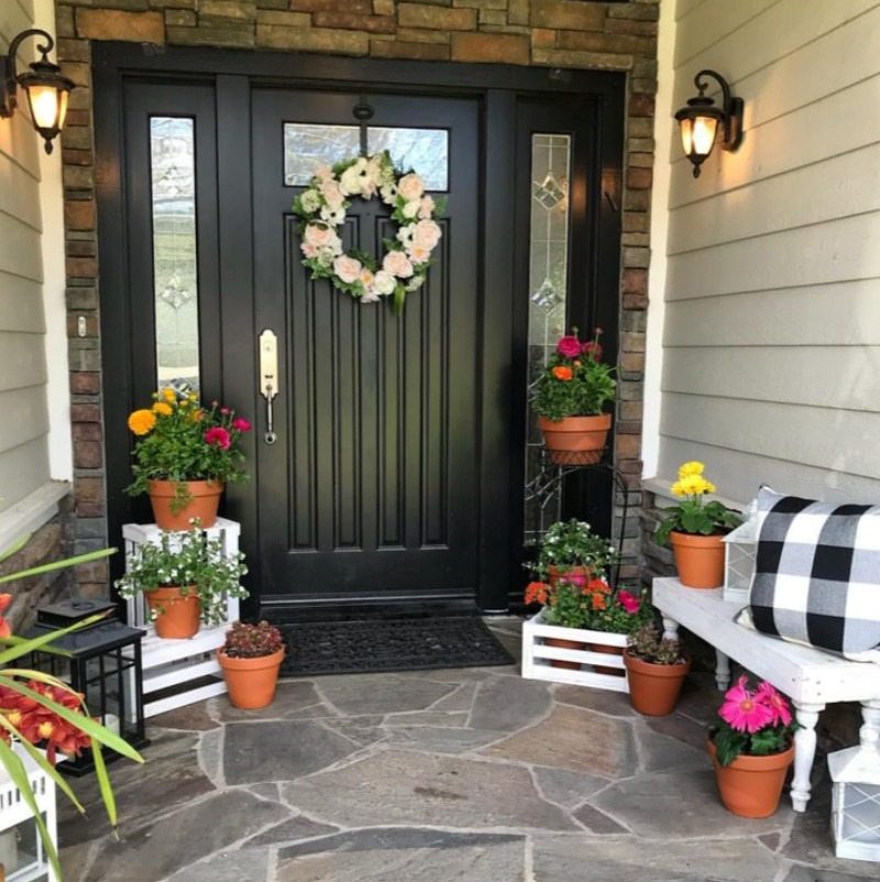 front porch florals 