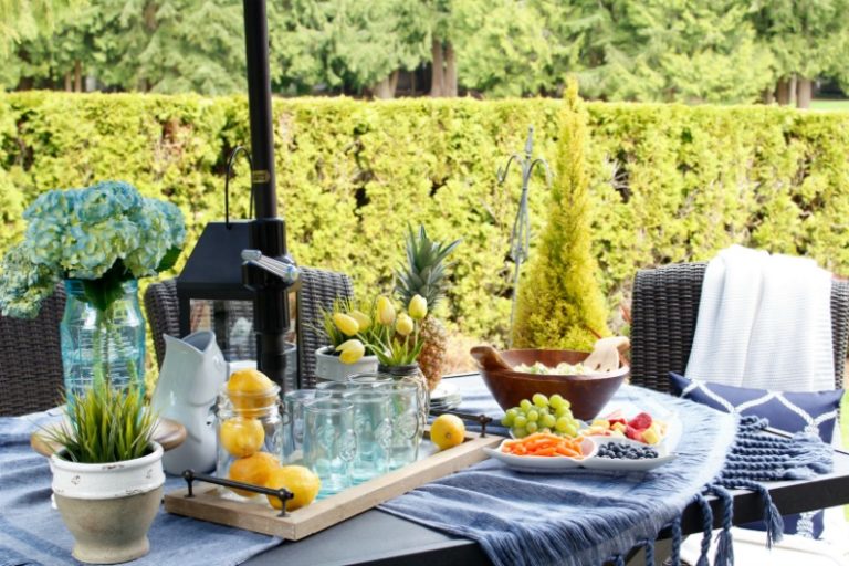 12 Easy Inexpensive Tips for Outdoor Entertaining
