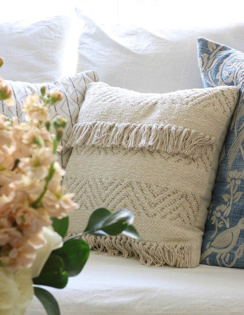 pillows and decorating