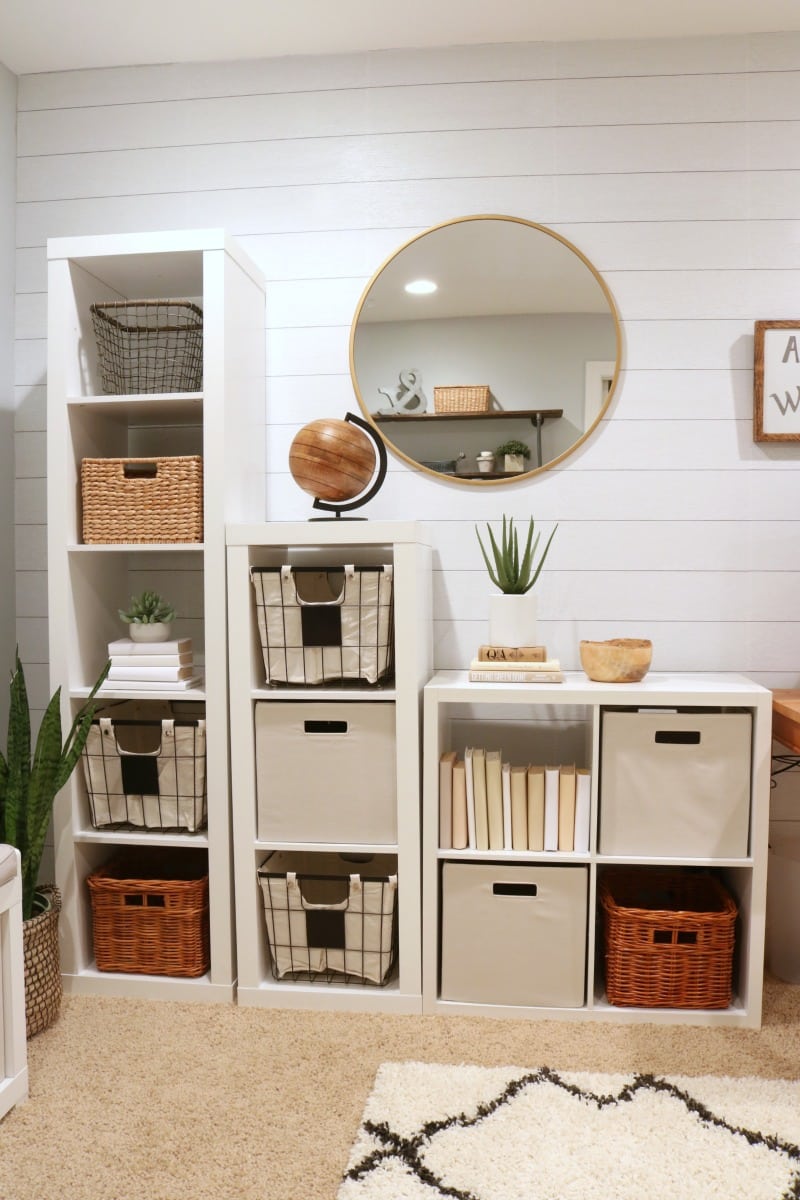 cube storage - The Design Twins | DIY Home Decor Inspiration Blog