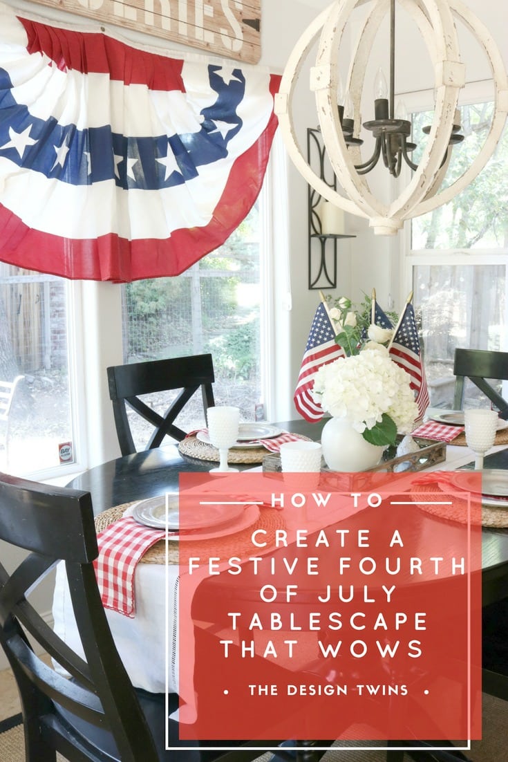 fourth of july tablescape pin