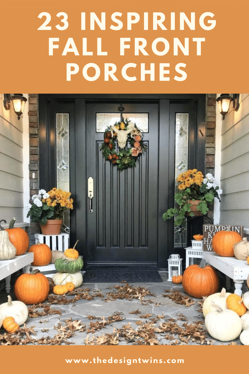 23 Inviting and Inspiring Fall Front Porches to Love