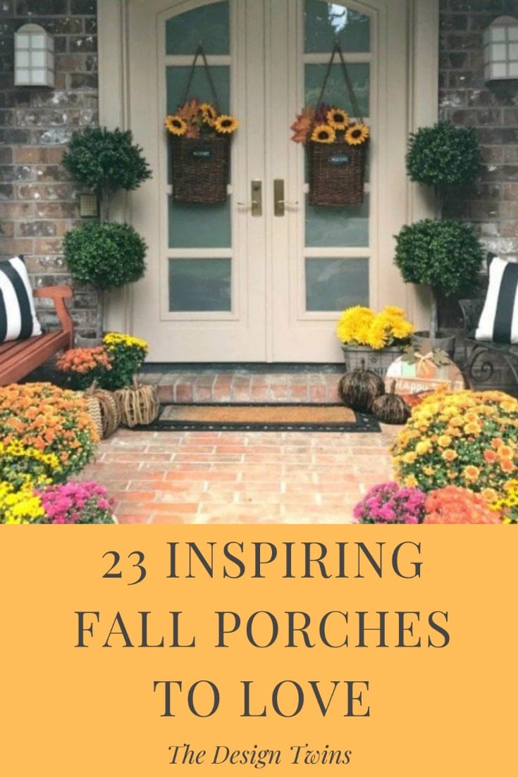 23 Inviting and Inspiring Fall Front Porches to Love