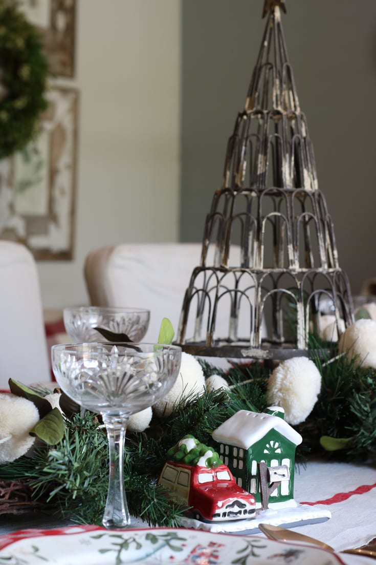 elegant creative festive table details holiday Christmas party