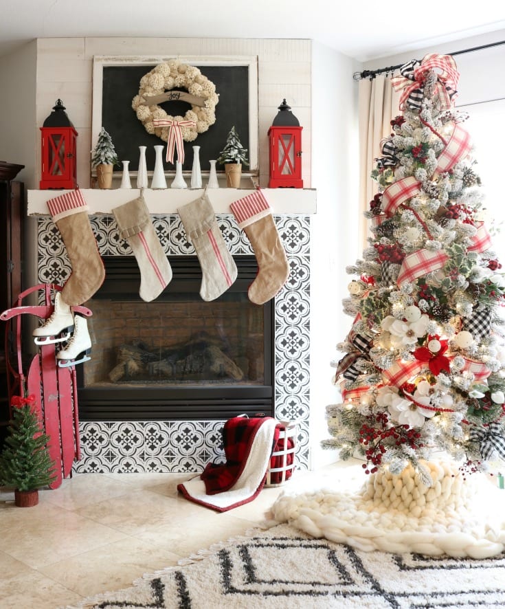 Christmas Home Tour with decorating ideas