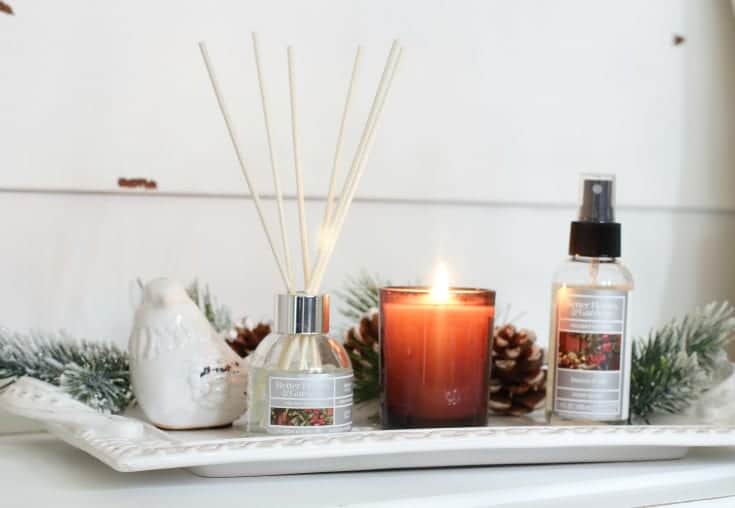 holiday home frangrance candles ad room spray