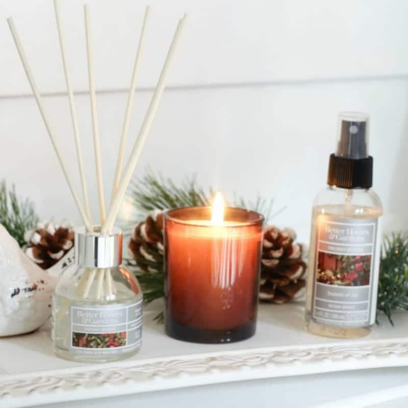 holiday scents and fragrance