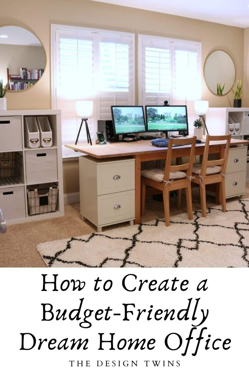 designing a home office on a budget