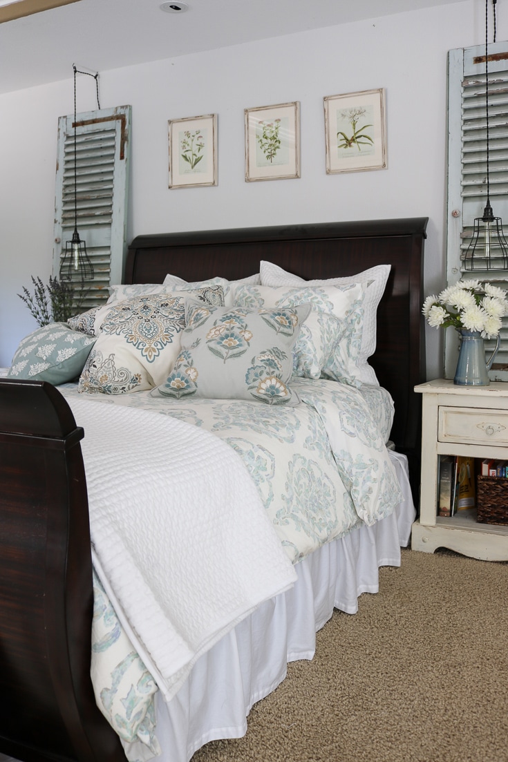 bedding refresh with beautiful bedding from The Company Store