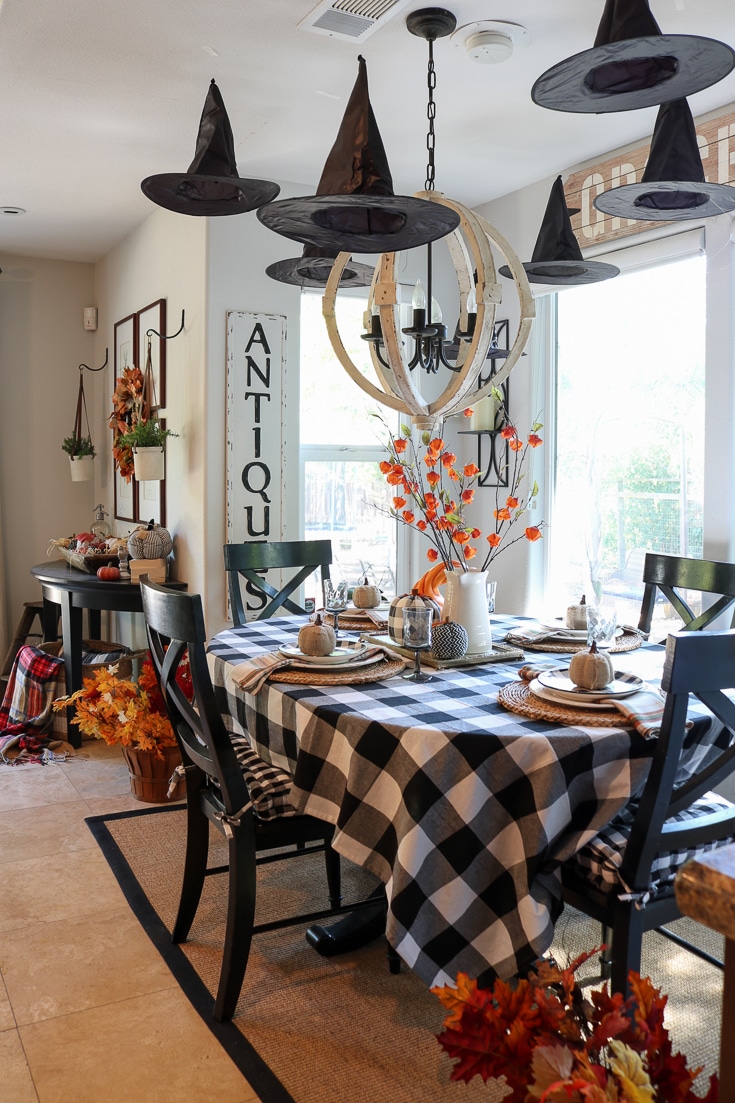 Halloween decor that is whimsy and festive and doesn't cost a lot!