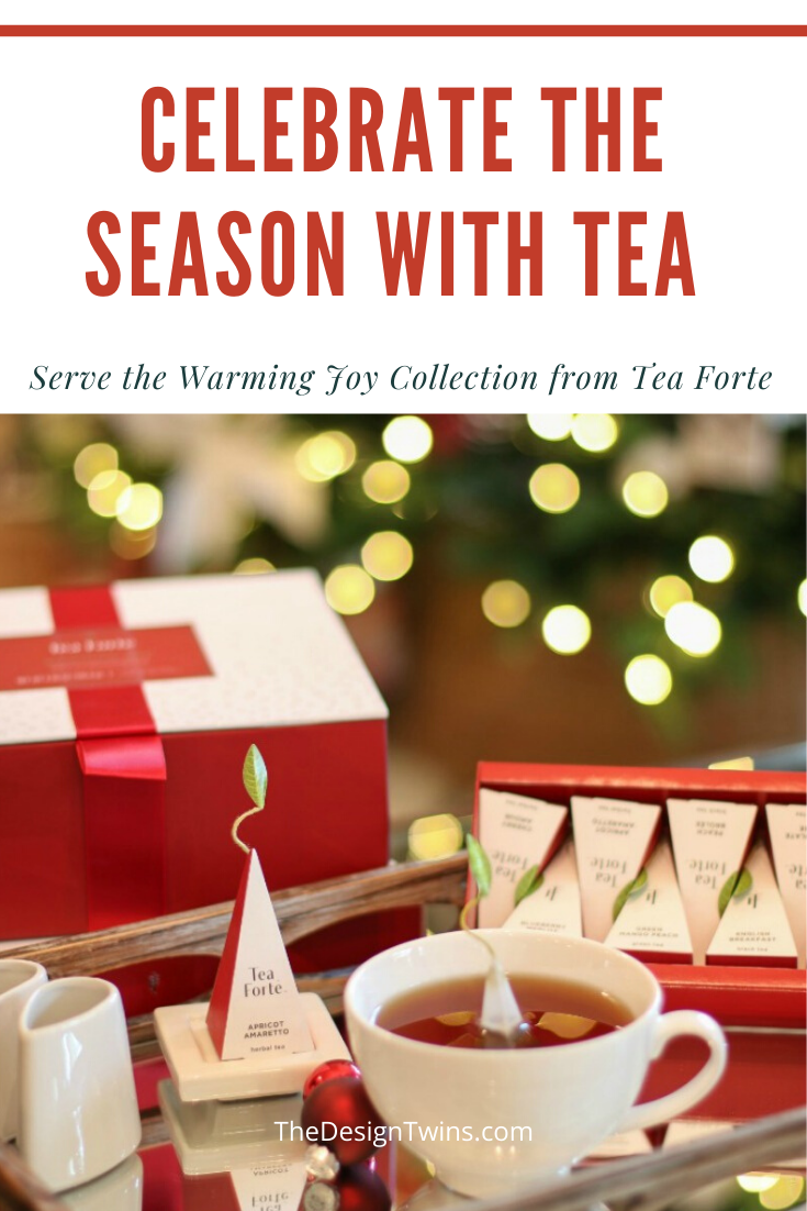 Celebrate the holiday season with beautiful delicious tea from the Warming Joy collection from Tea Forte