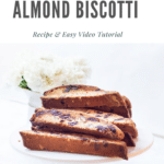Delicious Chocolate Chip Almond Biscotti cookies