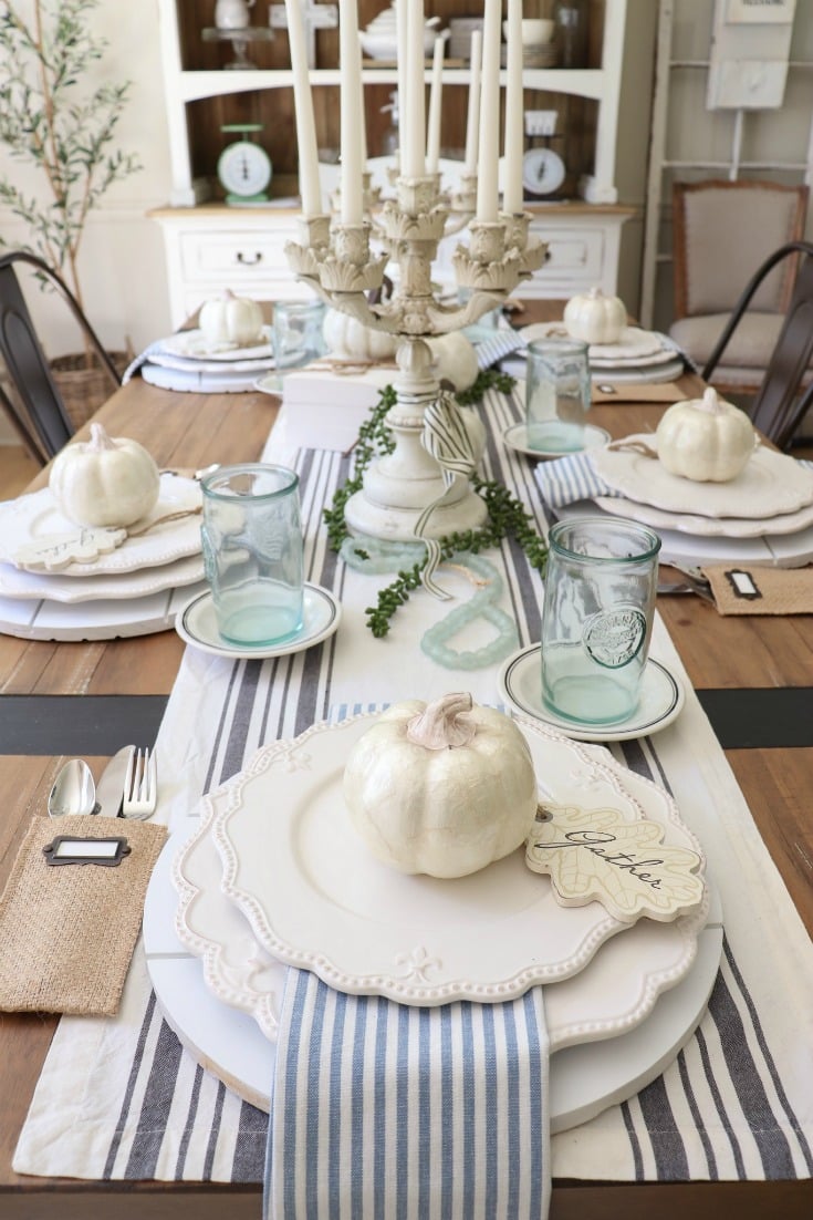 creative fall decor tips for decorating a fall table