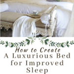 luxurious bed for better sleep