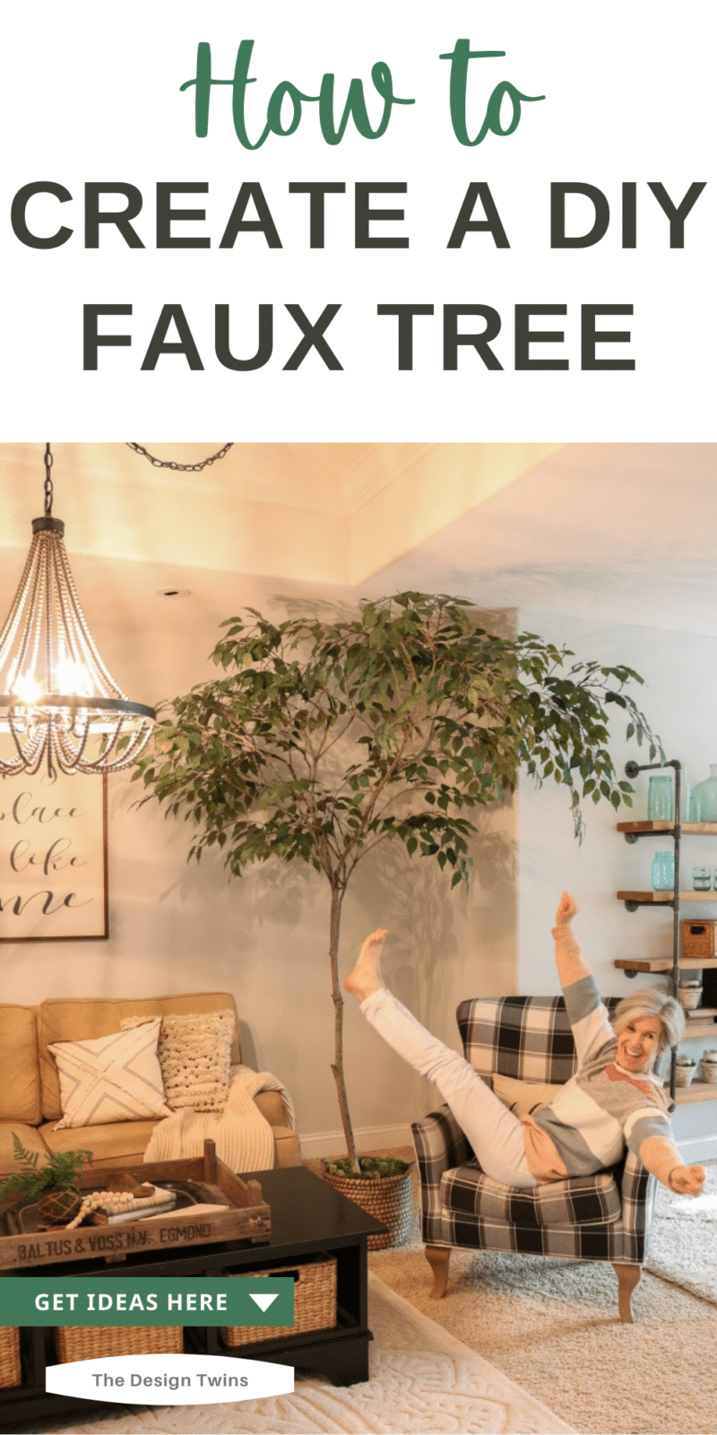 How to Make a Stunning DIY Faux Tree That Looks Real