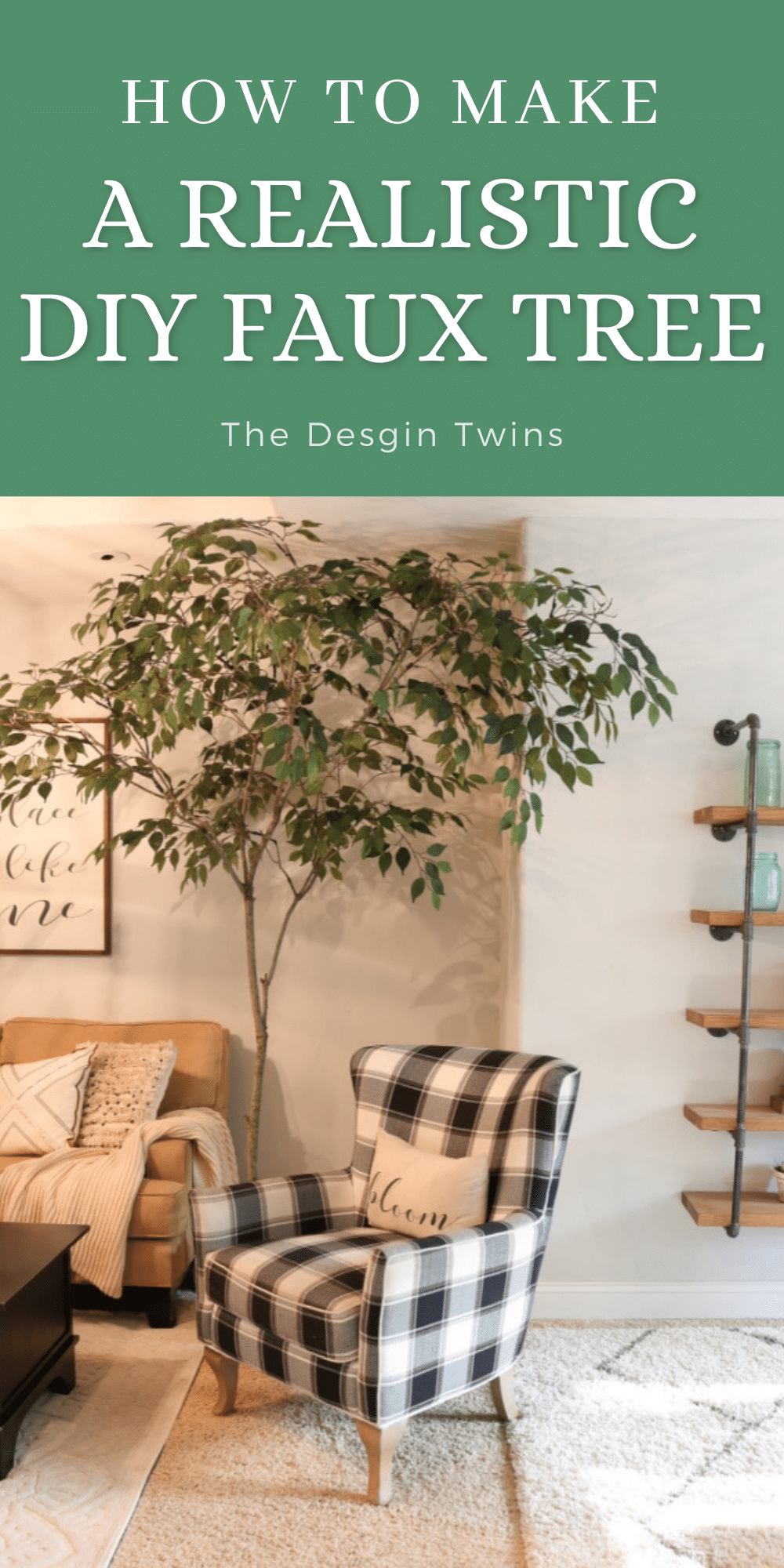 How to Make a Stunning DIY Faux Tree That Looks Real