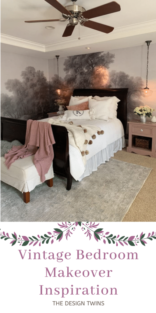 This stunning vintage bedroom makeover will have you inspired to get started on your own transformation!