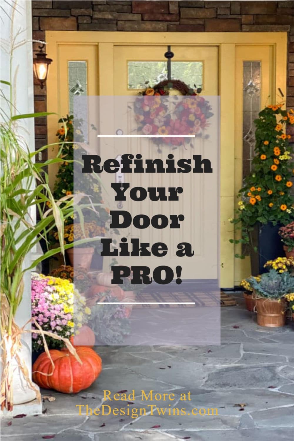 How to Expertly Refinish Exterior Wooden Door for Wow Curb Appeal
