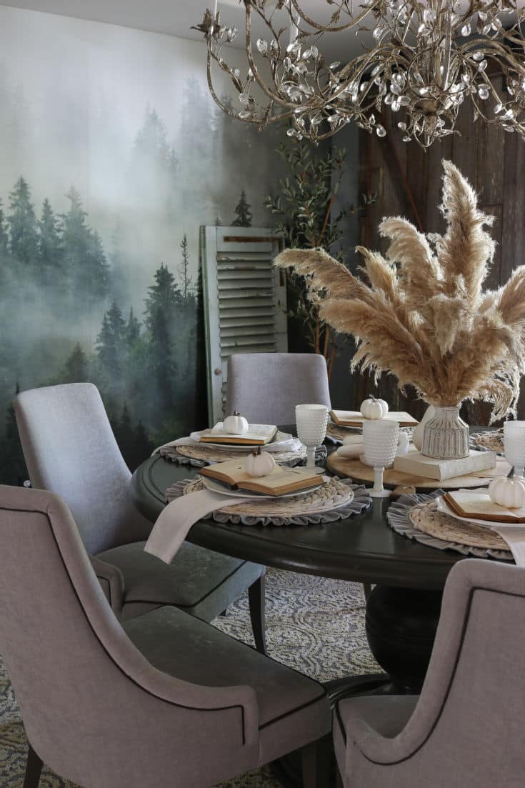 Faux or Real pampas grass is versatile and on trend decoration