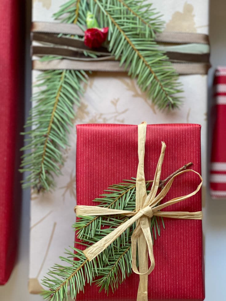 Gift wrapping makes Christmas present personal and special