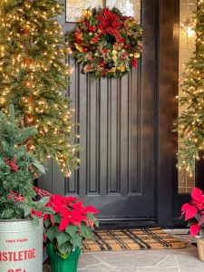 Front Porch Decor: How to Quickly Decorate a More Festive Christmas Porch