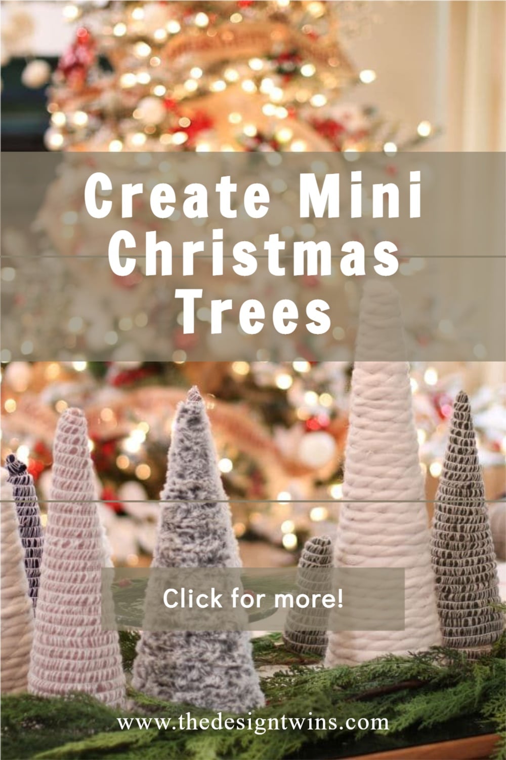 How to Easily Create a More Marvelous Mini Christmas Tree Tabletop Display