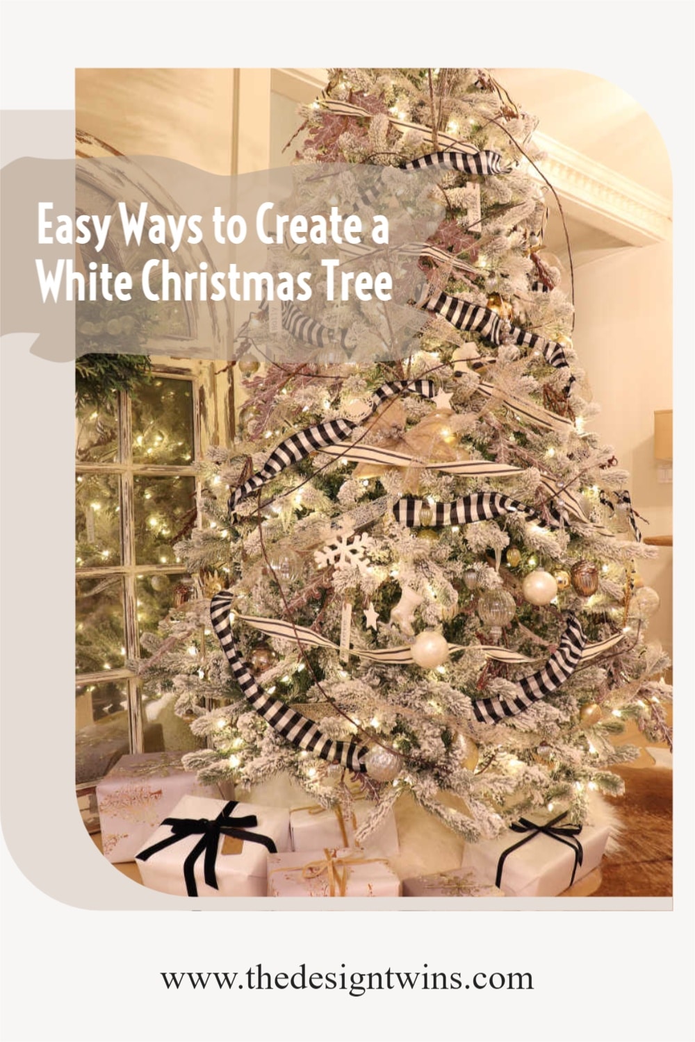 6 Easy Ways to Achieve an Irresistibly Festive White Christmas Tree