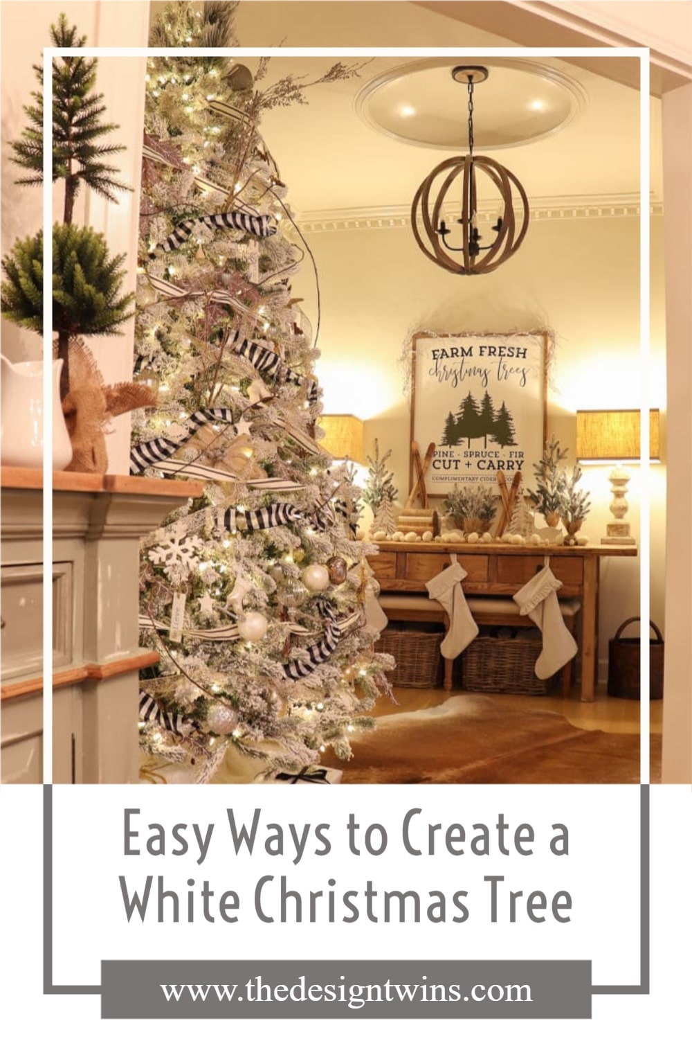 6 Easy Ways to Achieve an Irresistibly Festive White Christmas Tree